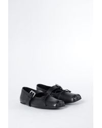 Ann Demeulemeester - Zoey Ballerinas With Belt - Lyst