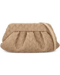 THEMOIRÈ - Tia Clutch With Gathering - Lyst