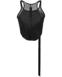 Rick Owens - Cotton Cropped Top - Lyst