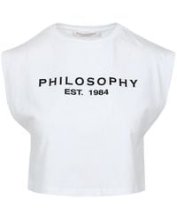 PHILOSOPHY BY LORENZO SERAFINI - T Shirts And Polos - Lyst