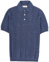 Brunello Cucinelli - Shirt Collar Polos - Lyst