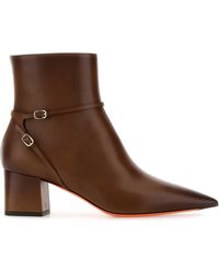 Santoni - Leather Blondie Ankle Boots - Lyst