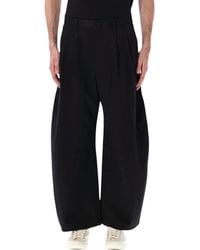 Comme des Garçons - Wide Leg Trousers Cotton - Lyst