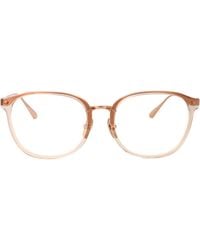 Linda Farrow - Ash/Rosegold/ Acetate Glasses - Lyst