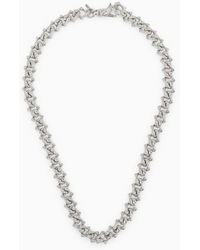 Emanuele Bicocchi - Silver 925 Chain Necklace With Arabesques - Lyst