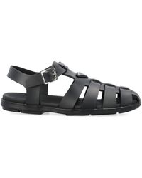 Prada - Cage Fisherman Sandalen - Lyst