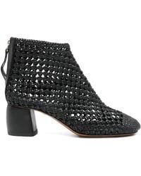 forte_forte - Stivaletto Intrecciato Con Zip - Lyst
