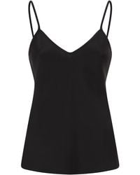 Max Mara - Msecomma – Fluid Satin Camisole Top With Slim Straps - Lyst