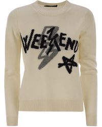 Weekend by Maxmara - Kansas Cashmere Yarn Sweater - Lyst