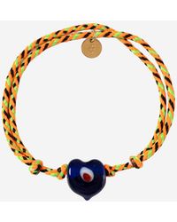 Sorbet Island - Guardian Bracelet With Glass Bead - Lyst