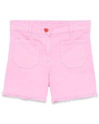 Stella McCartney - Stella Mc Cartney Fabric Bermuda Shorts - Lyst