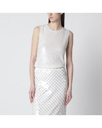 P.A.R.O.S.H. - Sequin Top - Lyst