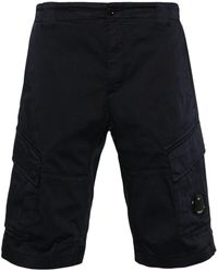 C.P. Company - Cotton Cargo Shorts - Lyst