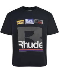 Rhude - T -Shirt -Rhode aus Baumwolle. - Lyst