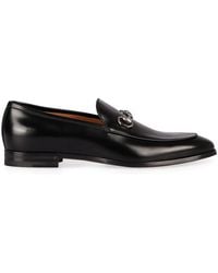 Gucci - Horsebit Leather Loafers - Lyst