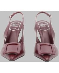 Roger Vivier - Slingback Sandals - Lyst