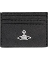 Vivienne Westwood - "Flat" Card Holder With "Orb" Detail - Lyst