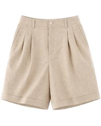 Jacquemus - Cotton Mini Shorts - Lyst