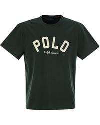 Polo Ralph Lauren - Jersey T -shirt Met Klassiek Fit -logo - Lyst