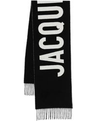 Jacquemus - Fringe Logo Scarf - Lyst