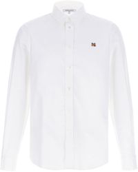 Maison Kitsuné - Maison Kitsune 'Fox Head Cotton Shirt - Lyst