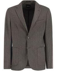 BOSS - Slim-Fit Blazer - Lyst