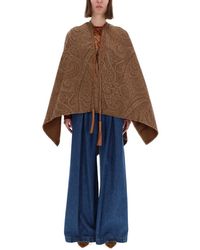 Etro - Paisley-Print Belted Trench Coat - Lyst
