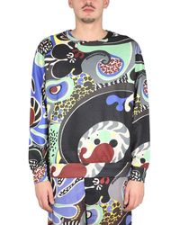 Moschino - Psychedelic Print Sweatshirt - Lyst