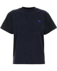 Jil Sander - T-Shirt Cn Ss Emb - Lyst