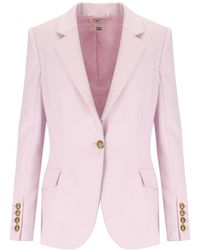 Elisabetta Franchi - Quarzo Single Breasted Jacket - Lyst