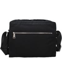 Bottega Veneta - Bolsos de hombro de los hombres tela negra - Lyst
