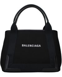 Balenciaga - Navy Cabas Xs Tragetasche - Lyst