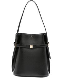 TOTEME - Leather Belted Bucket Bag - Lyst