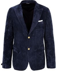 Daniele Alessandrini - Jacken blau - Lyst