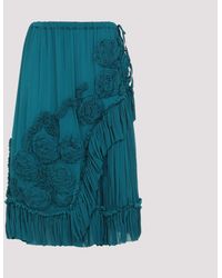 Dries Van Noten - Sammy Bis Midi-rok - Lyst