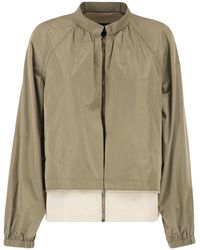 Fabiana Filippi - Leichte Jacke mit kontrastierenden Einsätzen - Lyst