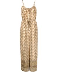 Gold Hawk - Zijden Jumpsuit - Lyst