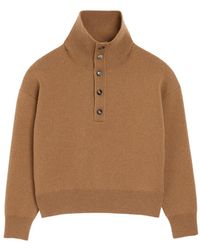 Ami Paris - Wool High-Neck Sweater - Lyst