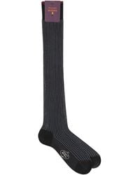 Gallo - Cotton Long Socks - Lyst
