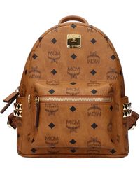 MCM - Zaini E Marsupi Uomo Pelle Marrone/Cognac - Lyst