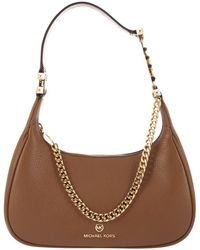 Michael Kors - Piper - Small Grained Leather Shoulder Bag - Lyst