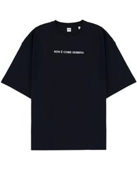 Aspesi - Graphic Crew Neck T-Shirt - Lyst