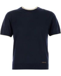 Versace - Stretch Wool Sweater - Lyst