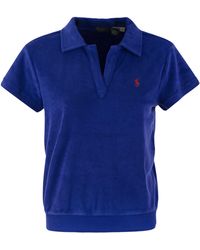 Polo Ralph Lauren - Strak Terry Polo -shirt - Lyst