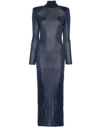 Self-Portrait - Gestricktes Maxikleid - Lyst