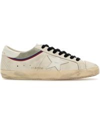Golden Goose - Deluxe Brand Leather Super Star Sneakers - Lyst