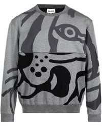 KENZO - Abstract Tiger-print Sweatshirt - Lyst
