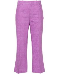 Rodebjer - Miso Stripe Pants Slim Cropped 2400362 - Lyst