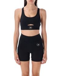 adidas By Stella McCartney - Adidas von Stella Mc Cartney Top Black - Lyst