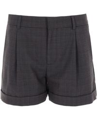 Moschino - Chic Logo Detail Shorts - Lyst